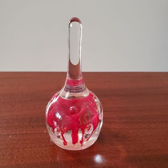 Vintage Paper Weight Hand Made By Zimmerman Corydon . Sign - Picture 2 of 12